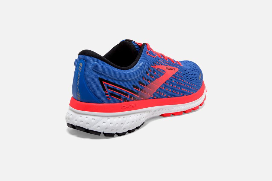 Brooks Running Shoes - Ghost 13 Road Womens - Blue/Orange - OWE-970352